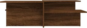 vidaXL Τραπεζάκια Σαλονιού 2 τεμ Brown Oak Επεξ. Ξύλο