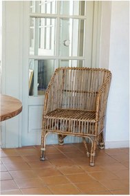 Κήπος πολυθρόνα DKD Home Decor Φυσικό 56 x 52 x 82 cm