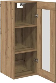 vidaXL Επιτοίχιο ντουλάπι Artisan Oak 34,5 x 34 x 90 εκ.