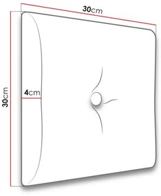 Σετ διαδρόμου Trenton 133, 65x34cm, 17 kg, Οικολογικό δέρμα, Πλαστικοποιημένη μοριοσανίδα, Τοίχου, Εντοιχισμένη | Epipla1.gr
