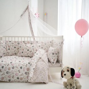 Κουβερλί Βρεφικό Pinky 120x160 Pink Vesta Home 120x160cm Cotton-Polyester