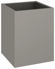 vidaXL Γλάστρα Κήπου Καφέ 32 x 32 x 40 εκ. Φθαρμένο ατσάλι