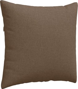 vidaXL Μαξιλάρι Καναπέ 2 pcs Καφέ 45 x 45 cm ύφασμα