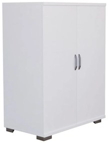 Παπουτσοθήκη MASEGO Λευκό Μοριοσανίδα 35x72x80cm - 14870026 - 14870026