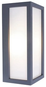 Φωτιστικό Τοίχου - Απλίκα Sonder 4310100 LED 10W 3000K/4000K/6500K 569Lm/615Lm/606Lm 11x22cm Dark Grey Viokef