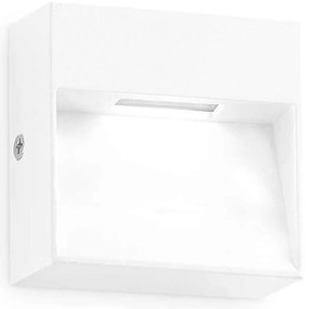 Φωτιστικό Τοίχου - Απλίκα Dedra 328638 10x3x10cm Led 160lm 1,5W 3000K White Ideal Lux