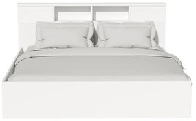 Κρεβάτι OLYMPUS pakoworld σε λευκή απόχρωση 160x200εκ