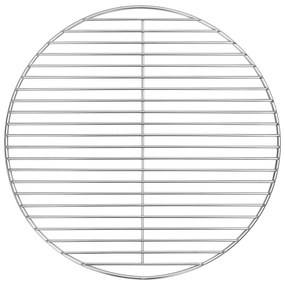 vidaXL BBQ Grill Grate Silver Ø43 εκ Ανοξείδωτο Χάλυβα