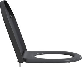 vidaXL Λεκάνη Ανθρακί 49 x 36 x 4 εκ Δυροπλάστ