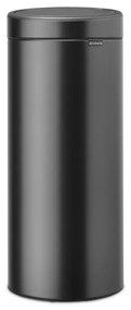 Κάδος Brabantia Touch Bin New 1008860, 30 l, αθόρυβο και ομαλό κλείσιμο, σκούρο γκρι