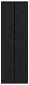 vidaXL Ντουλάπι Μαύρου Δρύος 60x35x180 cm Επεξεργασμένο Ξύλο