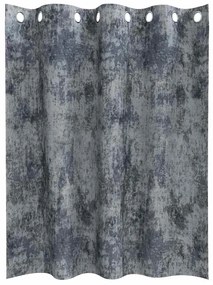 vidaXL Κουρτίνα με κουρτίνες 2 pcs Ασημί γκρι 140 x 140 cm Βελούδο