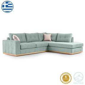 Intrahome Γωνιακός καναπές αριστερή γωνία PYRENEESA Intrahome ύφασμα ciel-cream 280x225x90εκ | SKU: INTRAPA-279111136