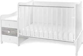 BED MAXI PLUS NEW 70/160 WHITE/ARTWOOD