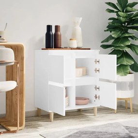 vidaXL Συρταριέρα Λευκή 60 x 35 x 70 εκ. από Επεξεργασμένο Ξύλο