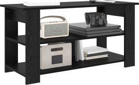 vidaXL Βάση τηλεόρασης Μαύρη Οξυά 100 x 40 x 50 cm