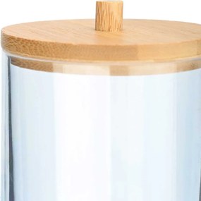 Δοχείο Για Δίσκους Ντεμακιγιάζ (Φ7x12) Homely Bamboo Essentials 02-17651