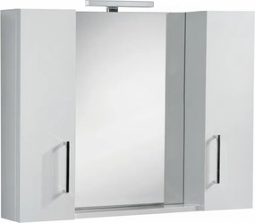 Mabo Thebes 90 MDF Mirror - Καθρέφτης Με Ντουλαπι (90x70x14) - MDF Laminate 328