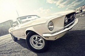 Εικονογράφηση 1968 Ford mustang convertible, Dennis Gerbeckx