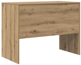 vidaXL Γραφείο Artisan Oak MDF 100 x 50 x 76 εκ. Απλό