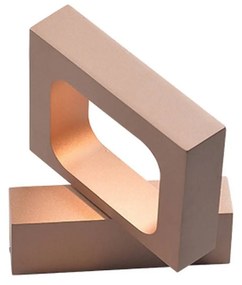 Φωτιστικό Τοίχου ZD80856LEDGD Gold Aluminium