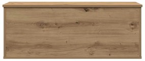 vidaXL Κουτί αποθήκευσης με αποθήκευση artisan δρυς 90 x 35 x 35 cm