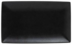 Πιατέλα Caviar AX0070 34,5x19,5cm Black Maxwell &amp; Williams Porcelain