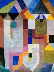 Αναπαραγωγή Colourful Architecture, Paul Klee