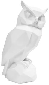 Διακοσμητικό Αγαλματίδιο PT3510WH Origami Owl Matt White Present Time Polyresin