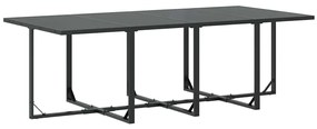 vidaXL Σέτ φαγητού για κήπο 13 pcs Μαύρο Ατσάλι