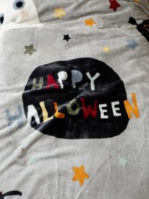 ΜΟΝΗ ΚΟΥΒΕΡΤΑ 160x220cm NIMA - HAPPY HALLOWEEN