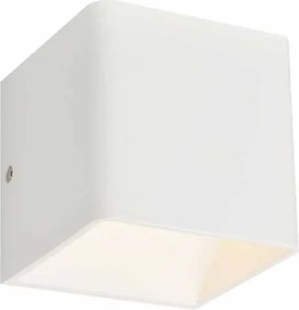 Απλίκα Τοίχου LED Aca Nephele L35037 White Matt