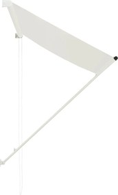 vidaXL Τέντα Συρόμενη Κρεμ 100 x 150 εκ.