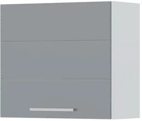 Ντουλάπι κρεμαστό Hudson V5-60-1K-Λευκό - Γκρι