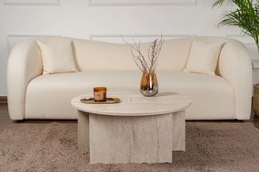 Coffee Table Moira - Travertine Travertine