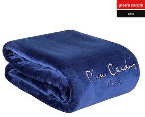 ΚΟΥΒΕΡΤΑ ΜΟΝΗ 160X220 PIERRE CARDIN NANCY 545 NAVY (9)