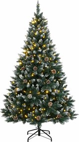 vidaXL Χριστουγεννιάτικο Δέντρο Τεχνητό με 150 LED 120 εκ.