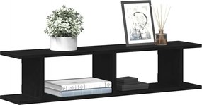 vidaXL Ραφιέρες Τοίχου 2 τεμ. 90x18x20 εκ. Επεξεργασμένο Ξύλο