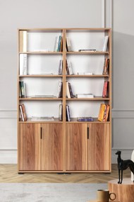 Βιβλιοθήκη Καρυδί DOCLE 120x30x2