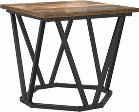 vidaXL Σετ βοηθητικά τραπεζάκια 2 pcs Καπνιστό Δρύς