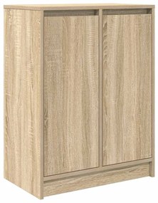Συρταριέρα Sonoma Δρυς 57x34x76 εκ. Επεξεργασμένο Ξύλο - Καφέ