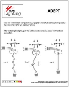 Φωτιστικό Οροφής  SE21-NM-4-3NM-MS1 ADEPT TUBE Nickel Matt Pendant Black Metal Shade+ - 77-8453 - 51W - 100W - 77-8453