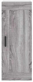 vidaXL Ντουλάπι Τοίχου Γκρι Sonoma 34,5 x 34 x 90 εκ. Επεξεργ. Ξύλο