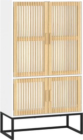vidaXL Ντουλάπι Λευκό 70 x 35 x 125 εκ. από Επεξεργασμένο Ξύλο