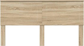 vidaXL Κεφαλάρι Δρύς Sonoma 100 cm Μηχανικά επεξεργασμένο ξύλο