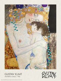 Αφίσα Mother and Child (1905), Gustav Klimt