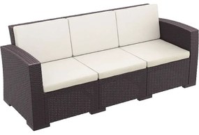 SIESTA MONACO BROWN 3ΘΕΣΙΟΣ ΚΑΝΑΠΕΣ ΜΕ ΜΑΞ. ΠΟΛ/ΝΙΟΥ 198Χ79Χ79εκ.53.0815