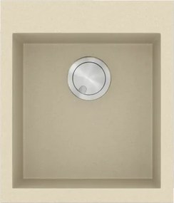 Sanitec Ultra Granite 813 (45x50) - Γρανιτένιος νεροχύτης - Ocra