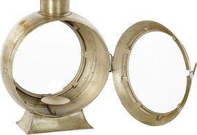 Lanterne Home ESPRIT Χρυσό Μέταλλο Κρυστάλλινο 34 x 20 x 46 cm