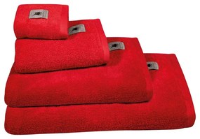 Πετσέτα 3164 Red Greenwich Polo Club Face 50x90cm 100% Βαμβάκι